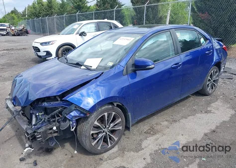 2019 Toyota Corolla Se z USA, uszkodzony, nr VIN 2T1BURHE9KC196207